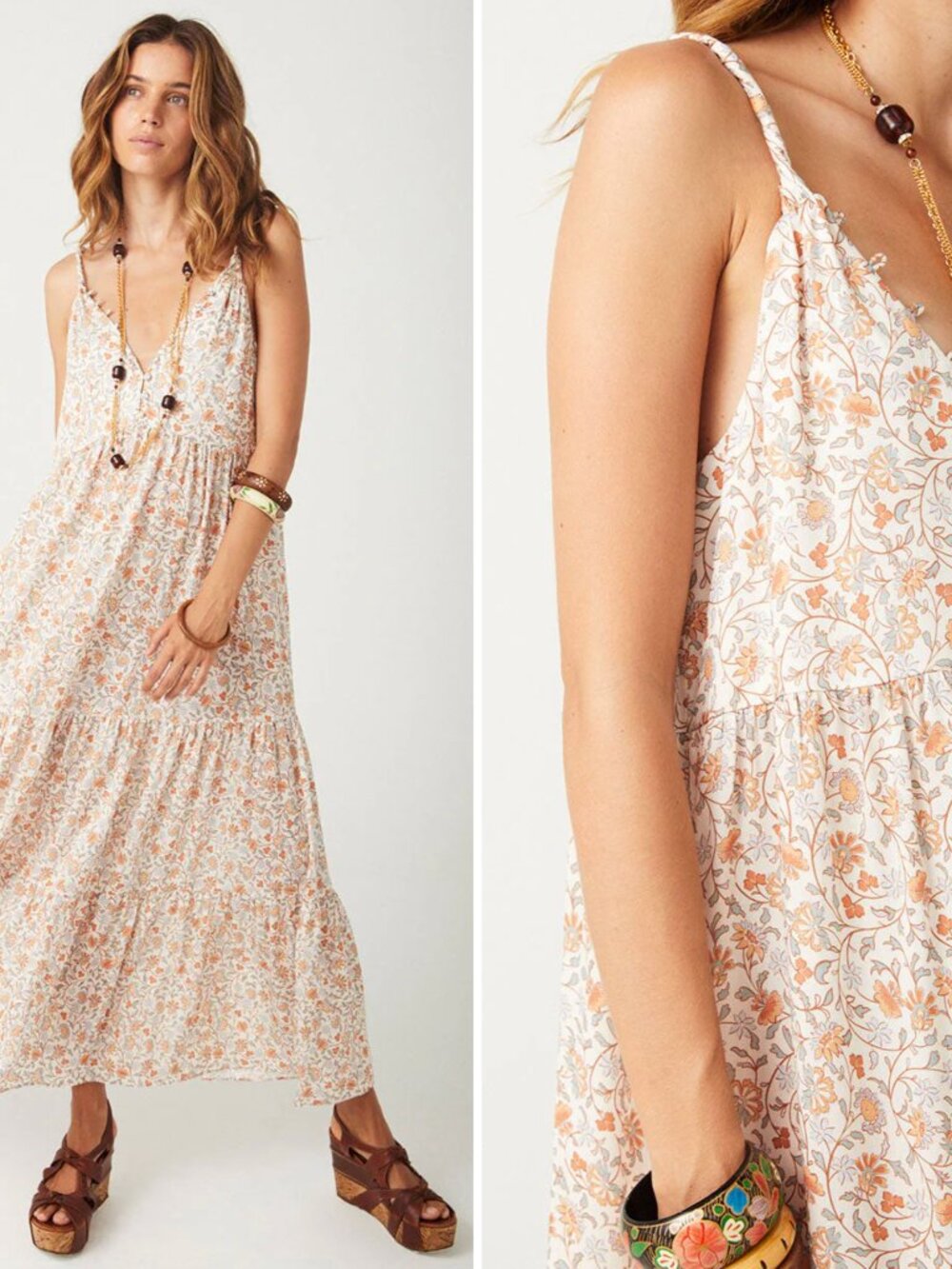Spell Sunshine Bandit Strappy Gown – Desert Sage – Medium – NWT – Rare! - Picture 2 of 16